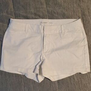 Old Navy Women's White Pixie Shorts Size 8
